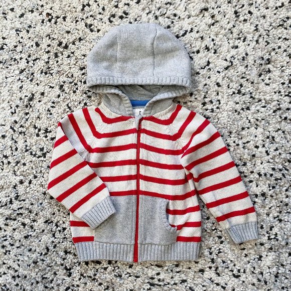 Unisex Baby Hooded Cardigan 9-12M - Picture 1 of 5